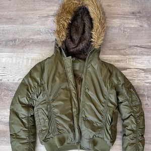 Steve Madden Crop Top Coat